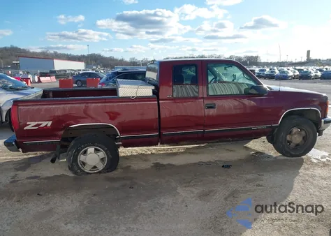 1997 GMC Sierra 1500 Sl Wideside из США, поврежденный, VIN 1GTEK19R9VE506024